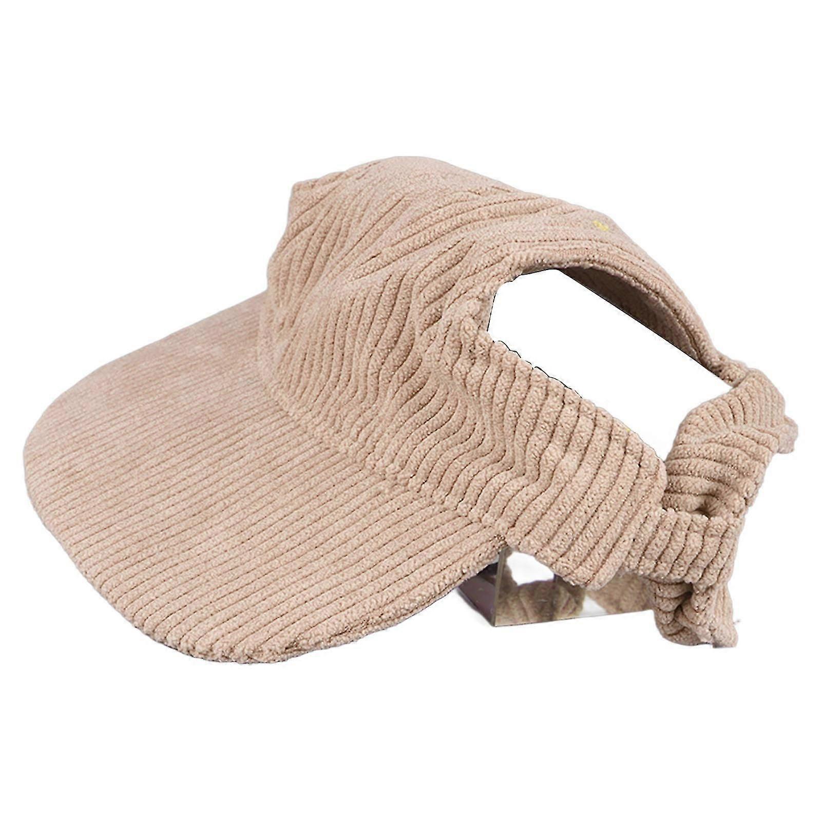 犬の日よけ帽子ファッションカジュアルUV保護通気性耳穴調節可能なペットハット屋外旅行キャンプ用カーキM