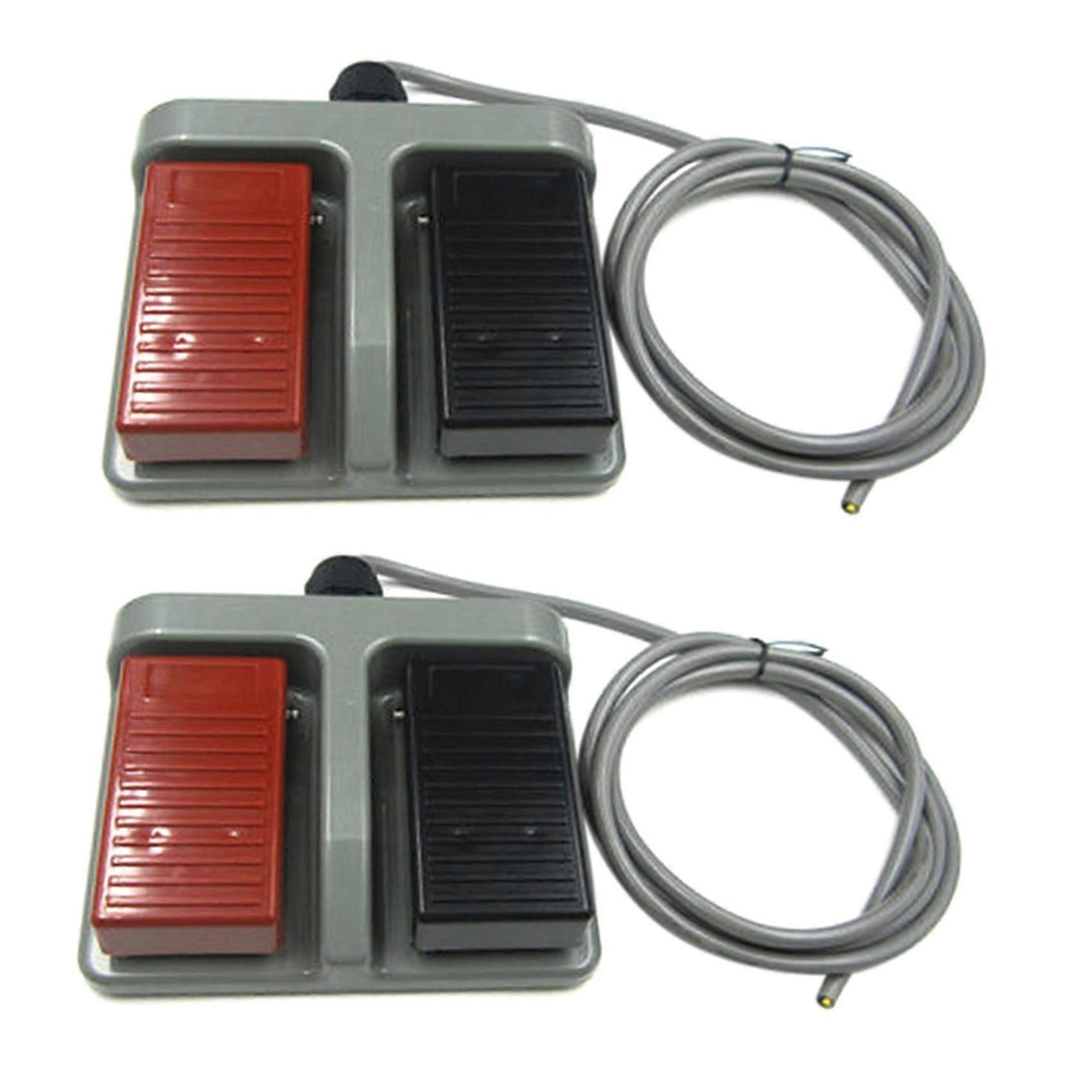 2X Instant Plastic Foot Switch Infinite Double Pedal Two-Way Dual-Use Tumble Switch