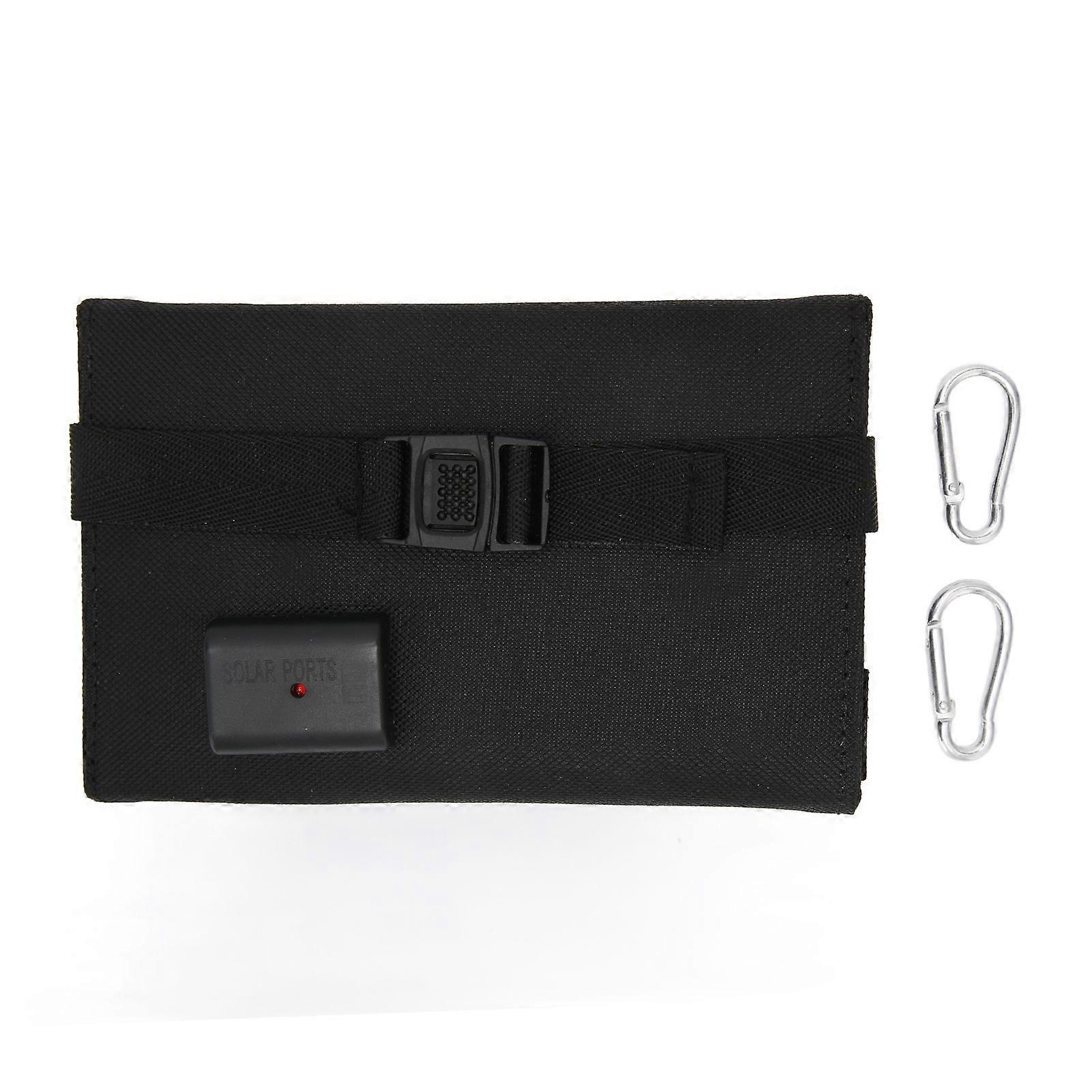 10W 5 Fold Solar Panels High Conversion Efficiency Portable Polysilicon Power Source with USB Output Interface for Car