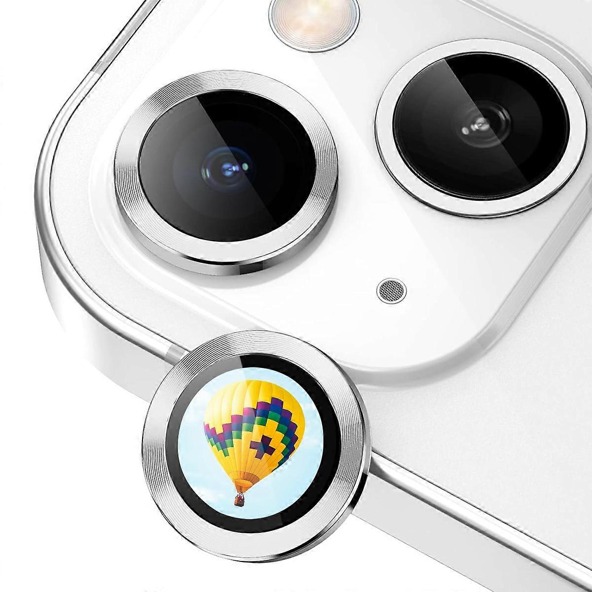 Type B ENKAY HAT PRINCE For iPhone 13/13 mini AR-Enhanced Camera Protector Metal Ring Rear