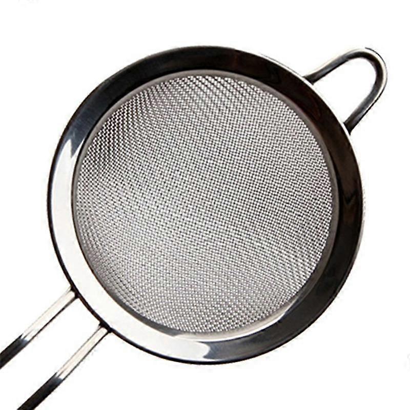 Fine Mesh Wire Flour Colander Sifter Sieve Oil Tea Strainer