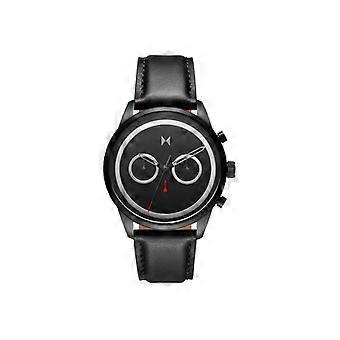 Powerlane analoog kwartshorloge voor heren met koeienhuid armband 28000125-D