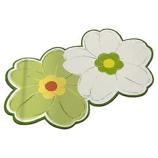 מחצלת אמבטיה בצורת פרח מודרני ייבוש מהיר רך נגד החלקה עבה דלת כניסה סופר סופגת שטיח מקלחת כרית רצפה ציוד אמבטיה