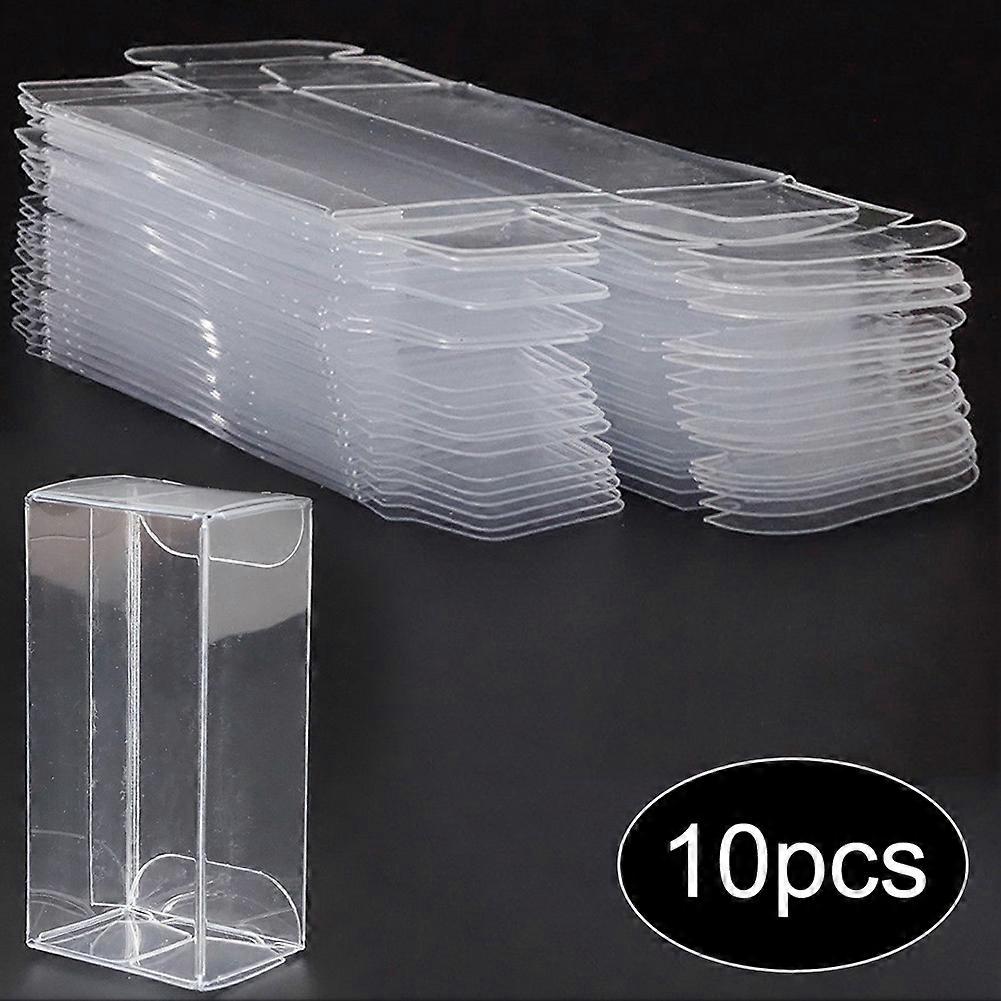 Diecast 1:64 Model Car Clear PVC Display Box Protector - 10 Pack