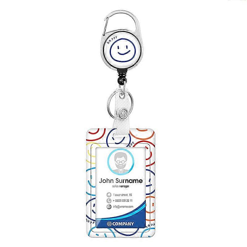 INF Cute Sloth ID Card Holder with Extendable Yo-Yo Model 11