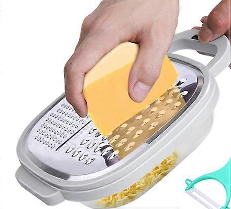 Cheese Grater, easy to use, kitchen, container, lid, vegetables, ginger