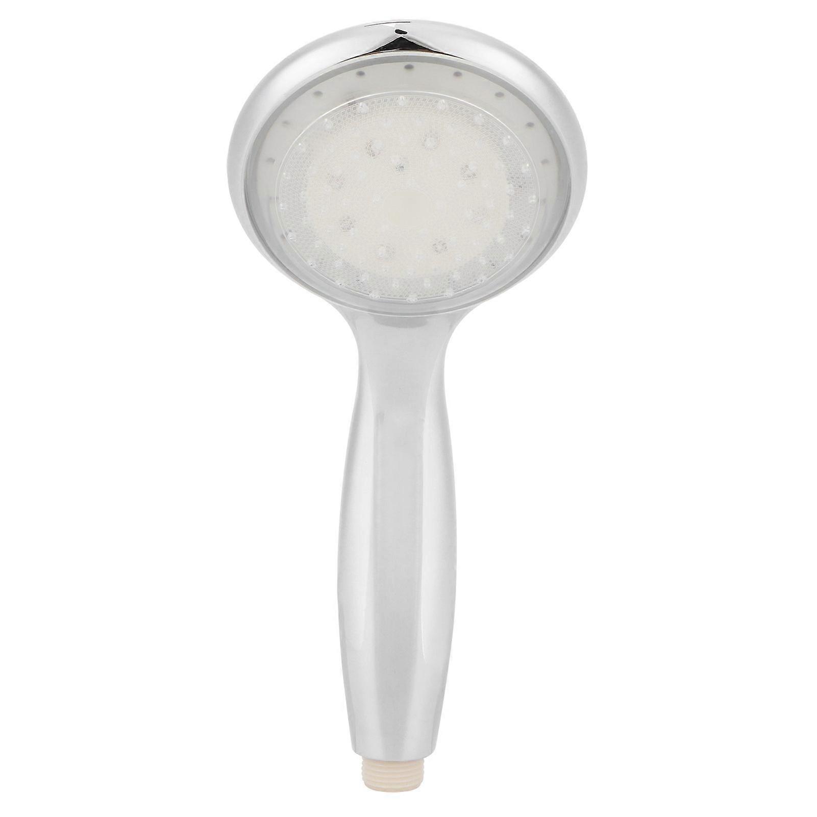 LED Luminous Shower Head Hand Held Temperature Control Shower Nozzle Bathroom Accessory(9820A )