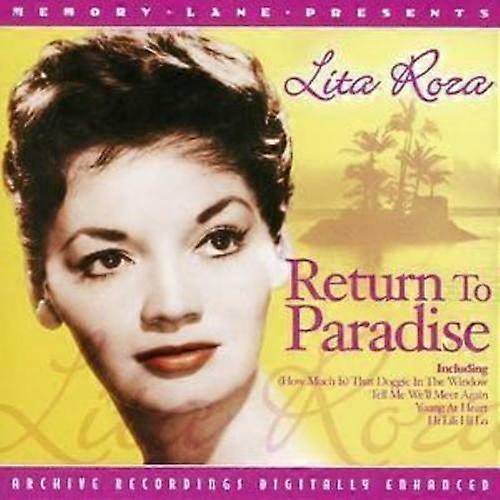 Lita Roza Return to Paradise CD (2008)