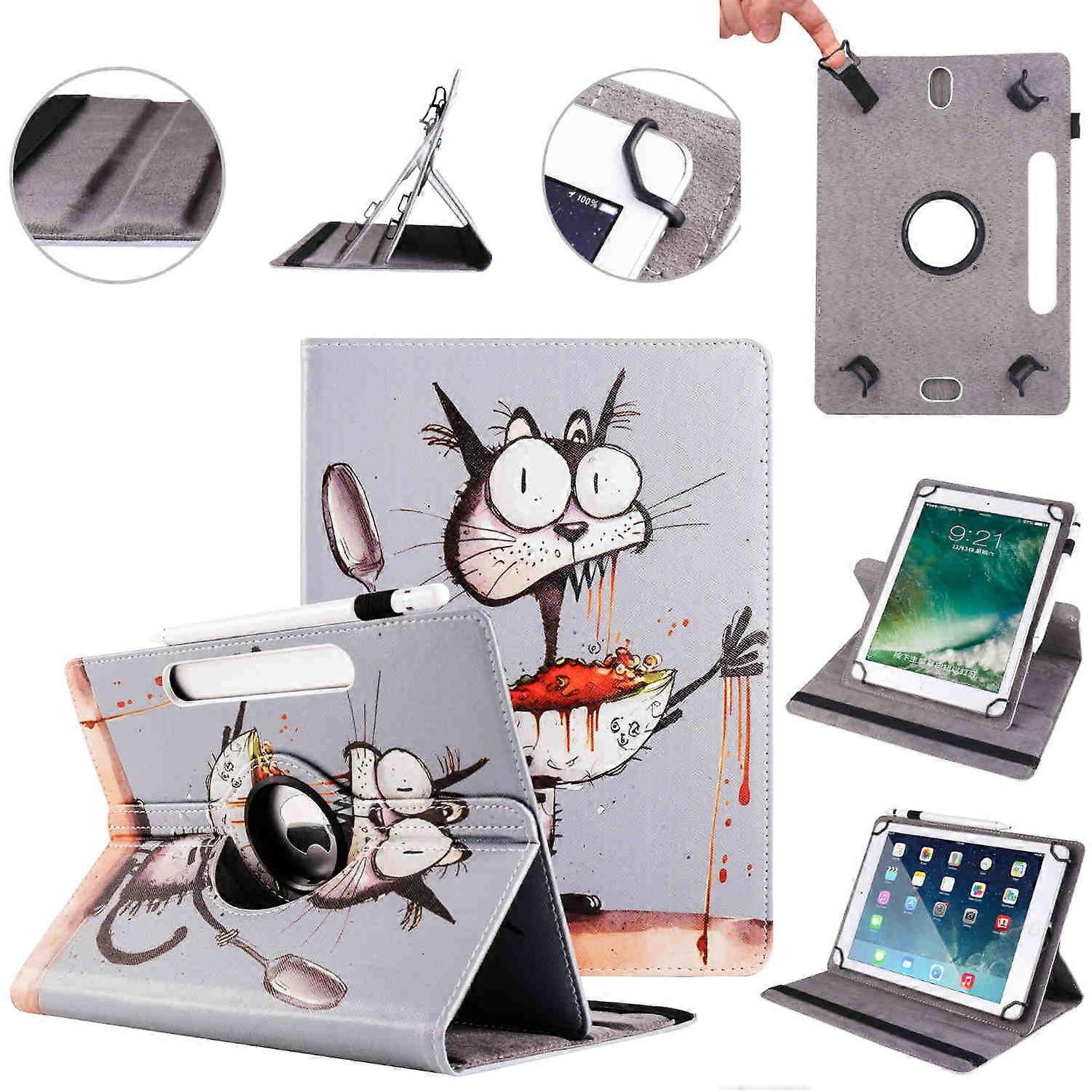 For Samsung Galaxy Tab A9 Plus 360 Degree Uni Motif 4 Tablet Case