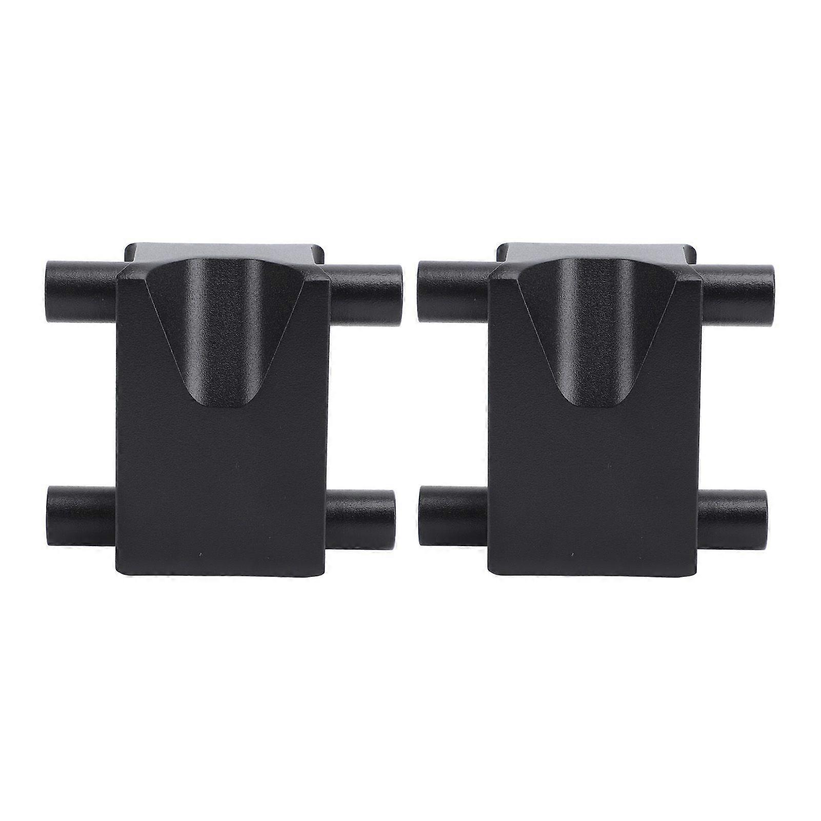 1 Pair Car Rear Cycling Rack Block Shockproof High Stability Aluminum Alloy Reinforced Fixing Block for T5 T6.1 MK1672