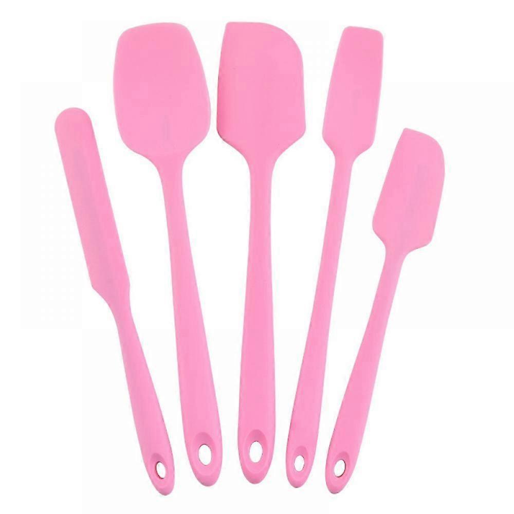 Kitchenware Baking Tools Cream Silicone Kitchenware Set of 9 Kitchen Utensils Cake Scraper Blade