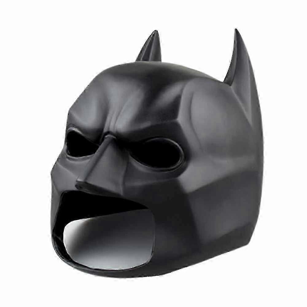 Batman Vollmaske mit Kutte The Dark Knight Rises Latex Helm Erwachsene Cosplay Prop J