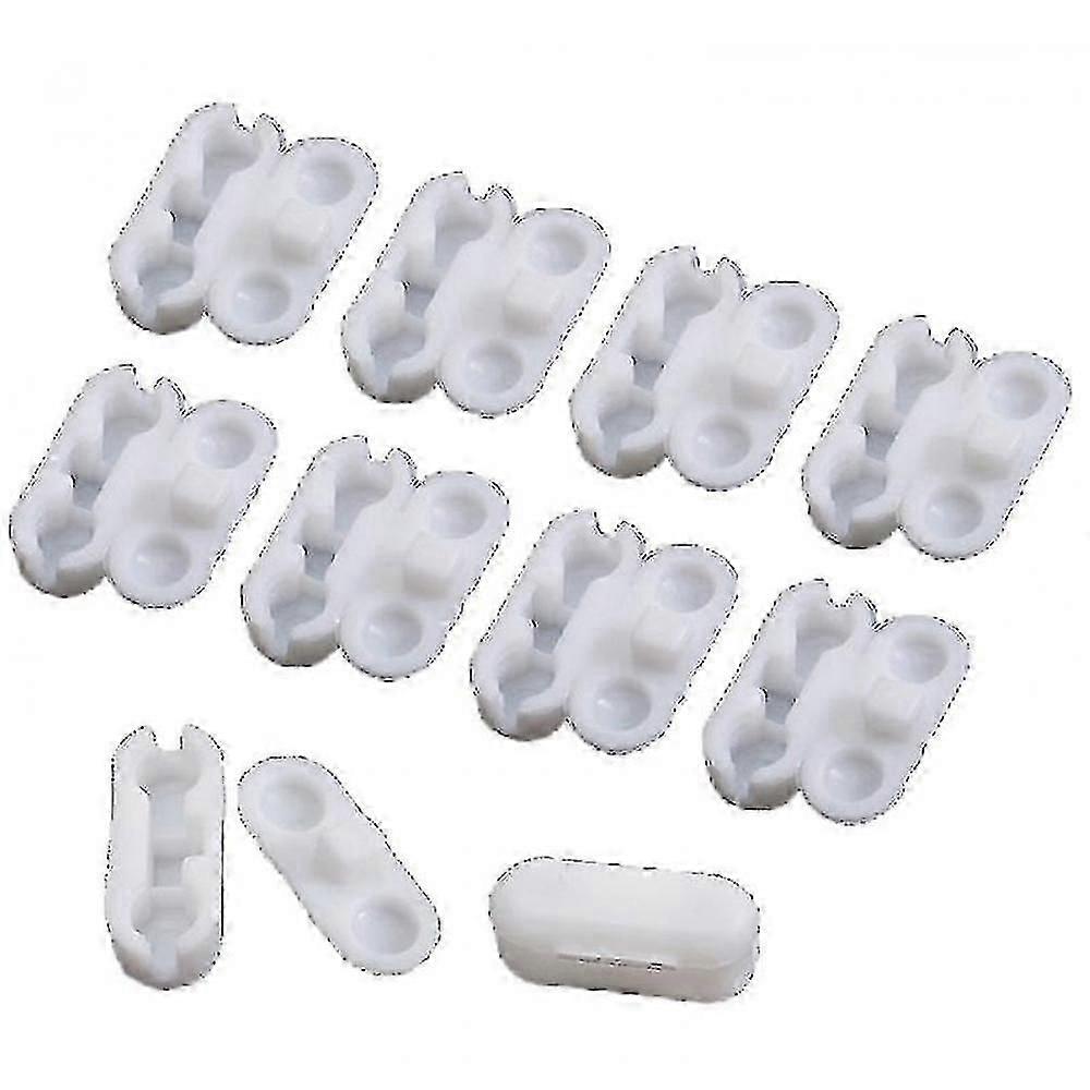 10pcs/lot Plastic Roller Blinds Pull Cord Connector Curtain Chain Connector RES