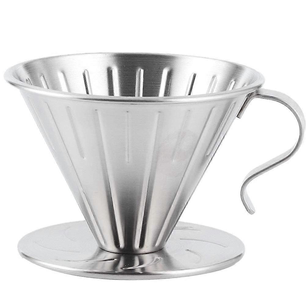 Stainless Steel Reusable Coffee Filter with Handle for Cappuccinos