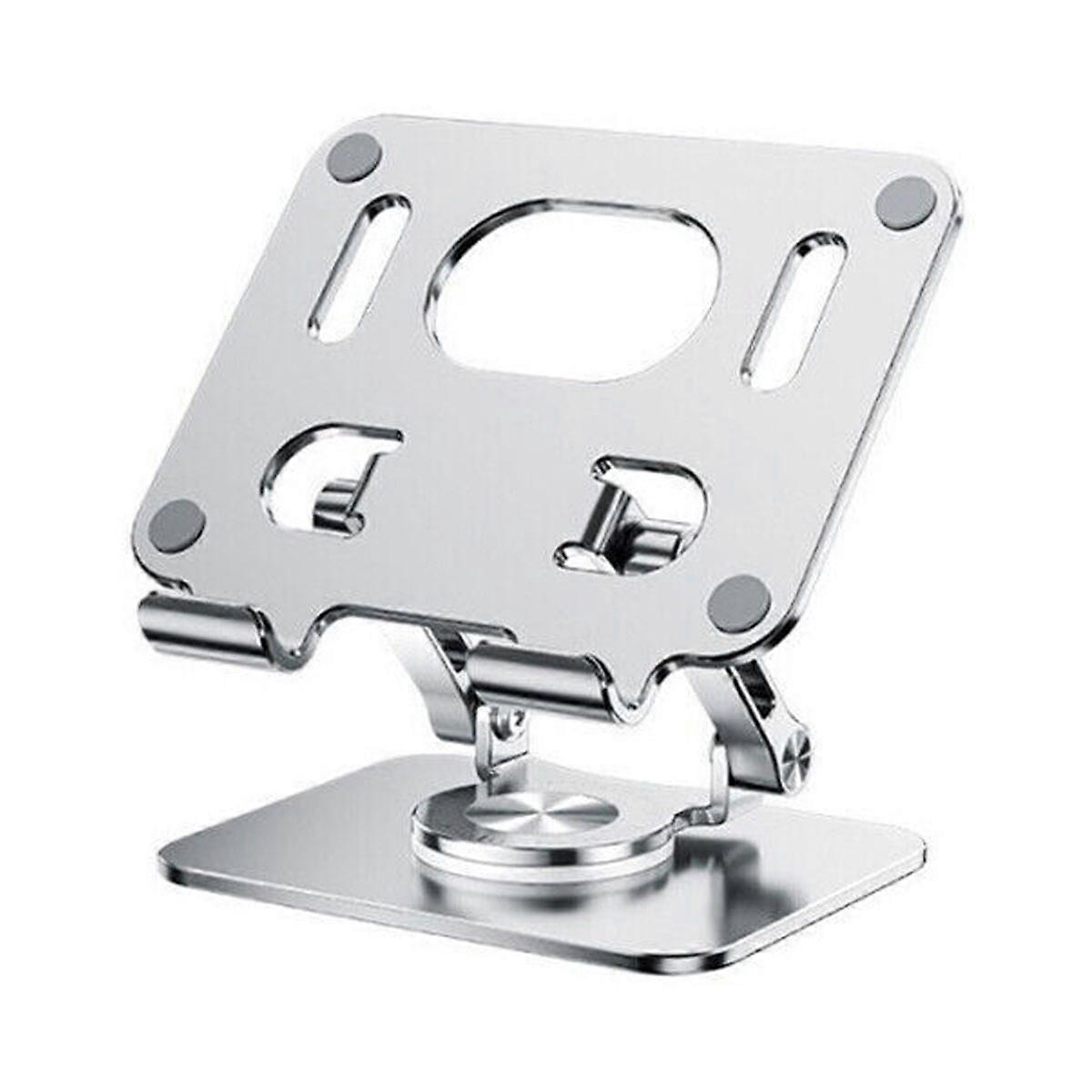 Foldable Portable Tablet Stand with Smooth Rotation for Optimal Viewing