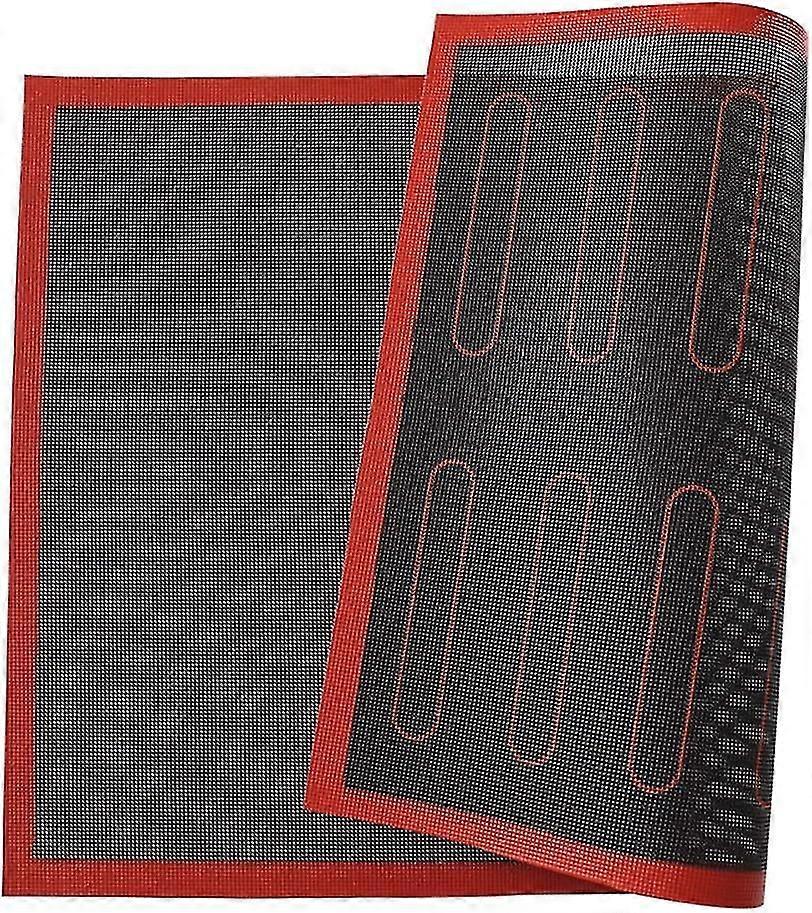Silikon Backmatte 18non Stick Backen Gebäck Matte Ofen Backbleche Liner Werkzeug kompatibel Cookie Brot Kekse Puff