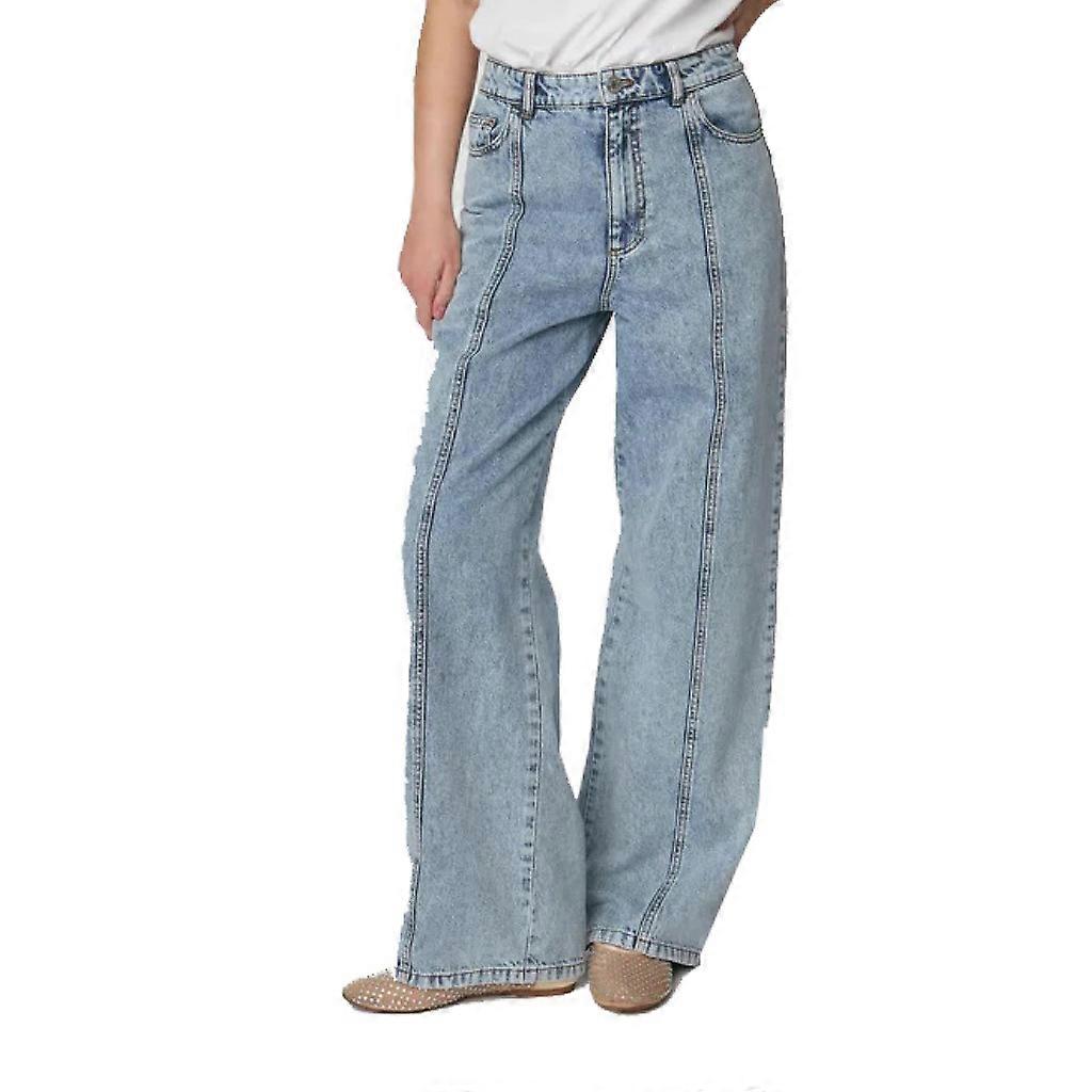 Stella Nova Pantalones  Moon Washed Denim Pants