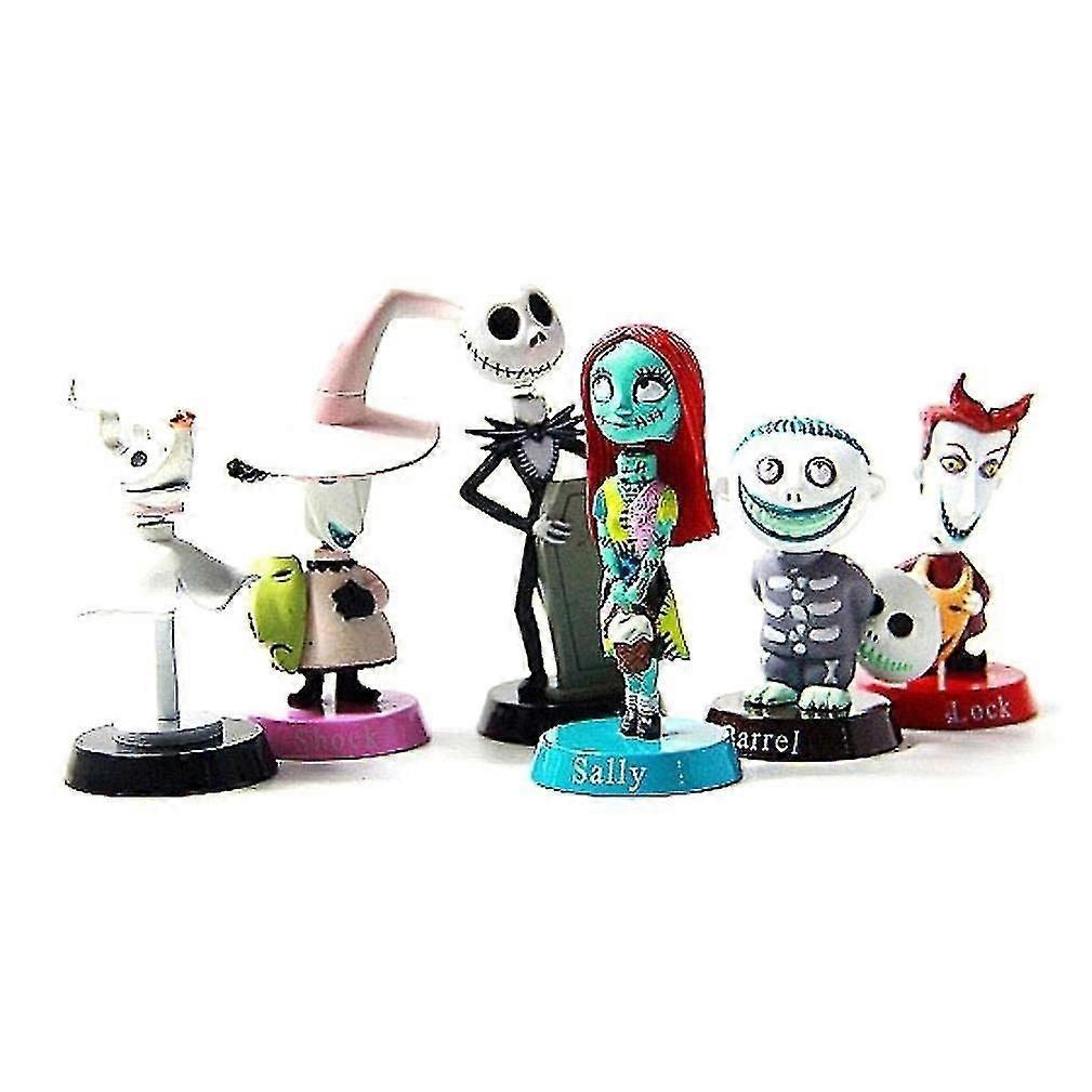 Nightmare Before Christmas Action Figure 6pcs/lot