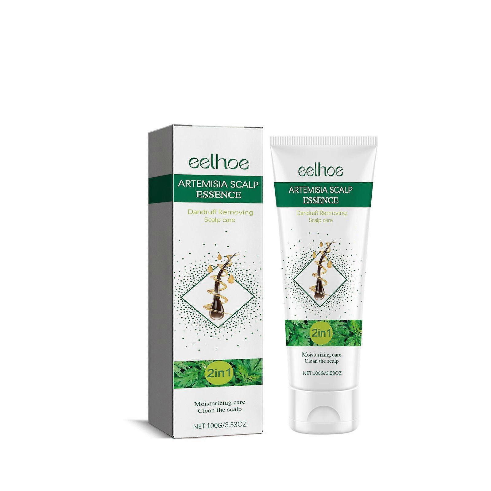 Eelhoe Sweet Wormwood Herb Scalp Element Gentle Cleansing Scalp Soft Fluffy Hair Shampoo