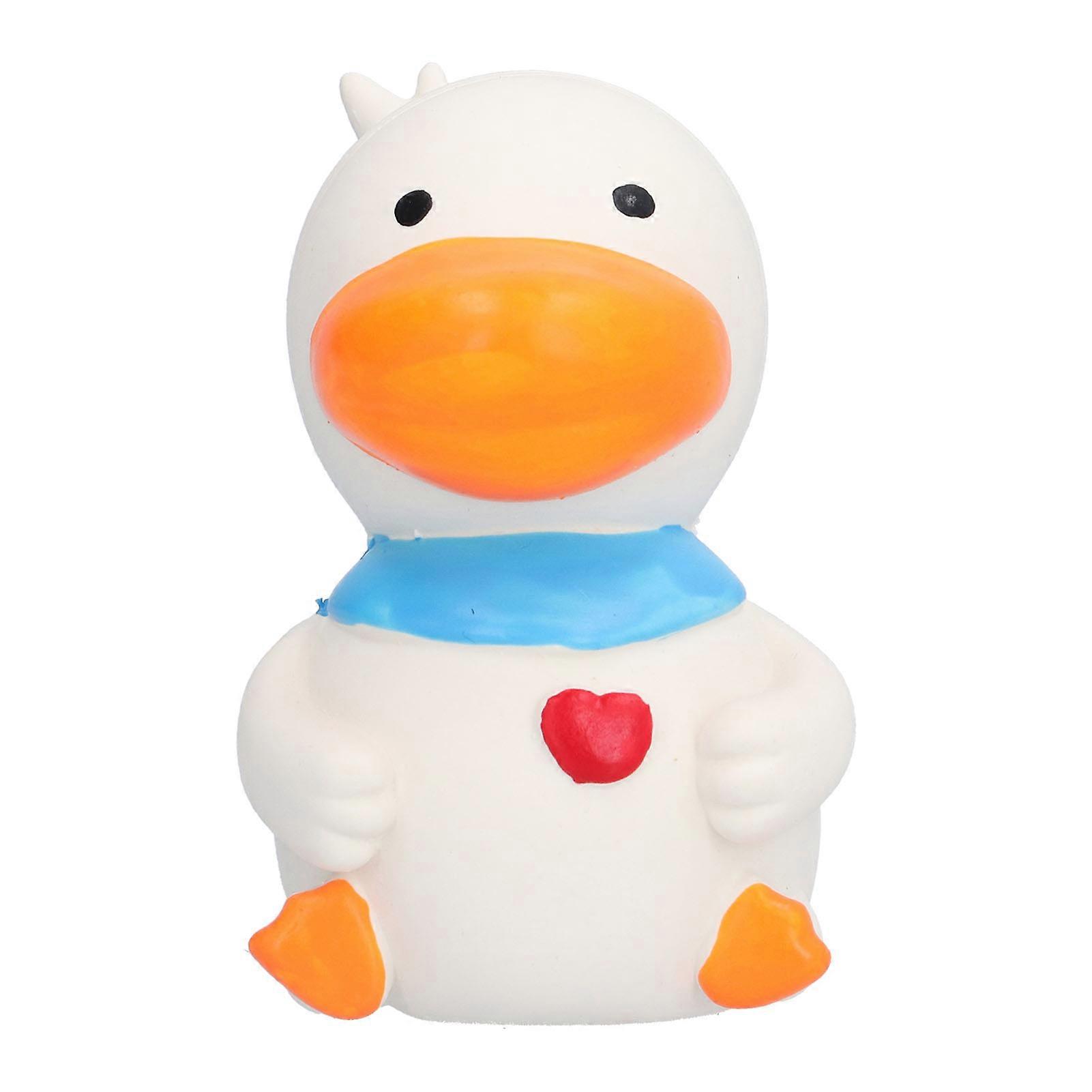 Latex Duck Dog Toys for Chewing and Playing – Cute Interactive Squeak Toy for Puppies and Small Dogs, Durable and Fun