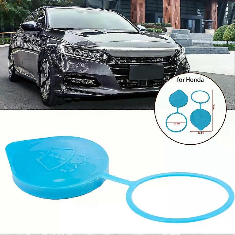 1pc Car Windshield Washer Reservoir Cap compatible for Honda compatible for Accord Civic Auto Fluid Reservoir Tank Bottle Cap Cover