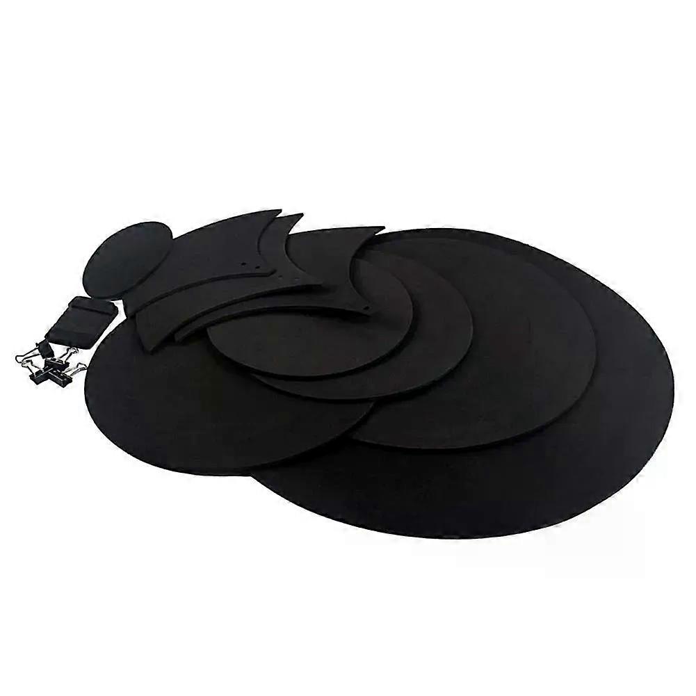 Cymbal Mute Pad Silencer Drumming Noise Reduction Practice Portable Drum Practice Pads Effective Practice Setup