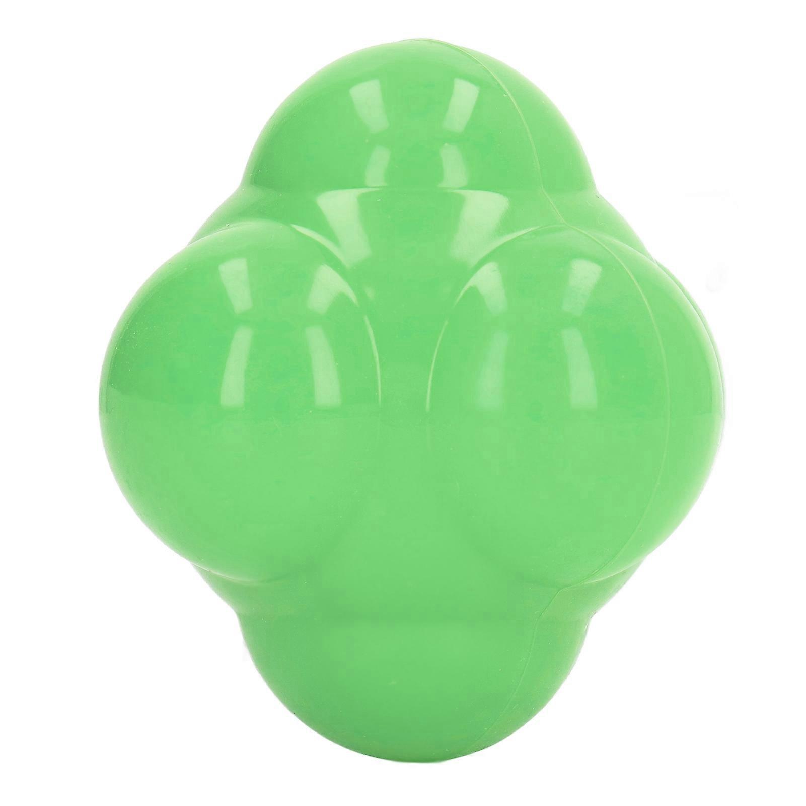 Reaction Rubber Bright Color Hex Reaction Trainer Ball for Improving Hand Eye Coordination Agility