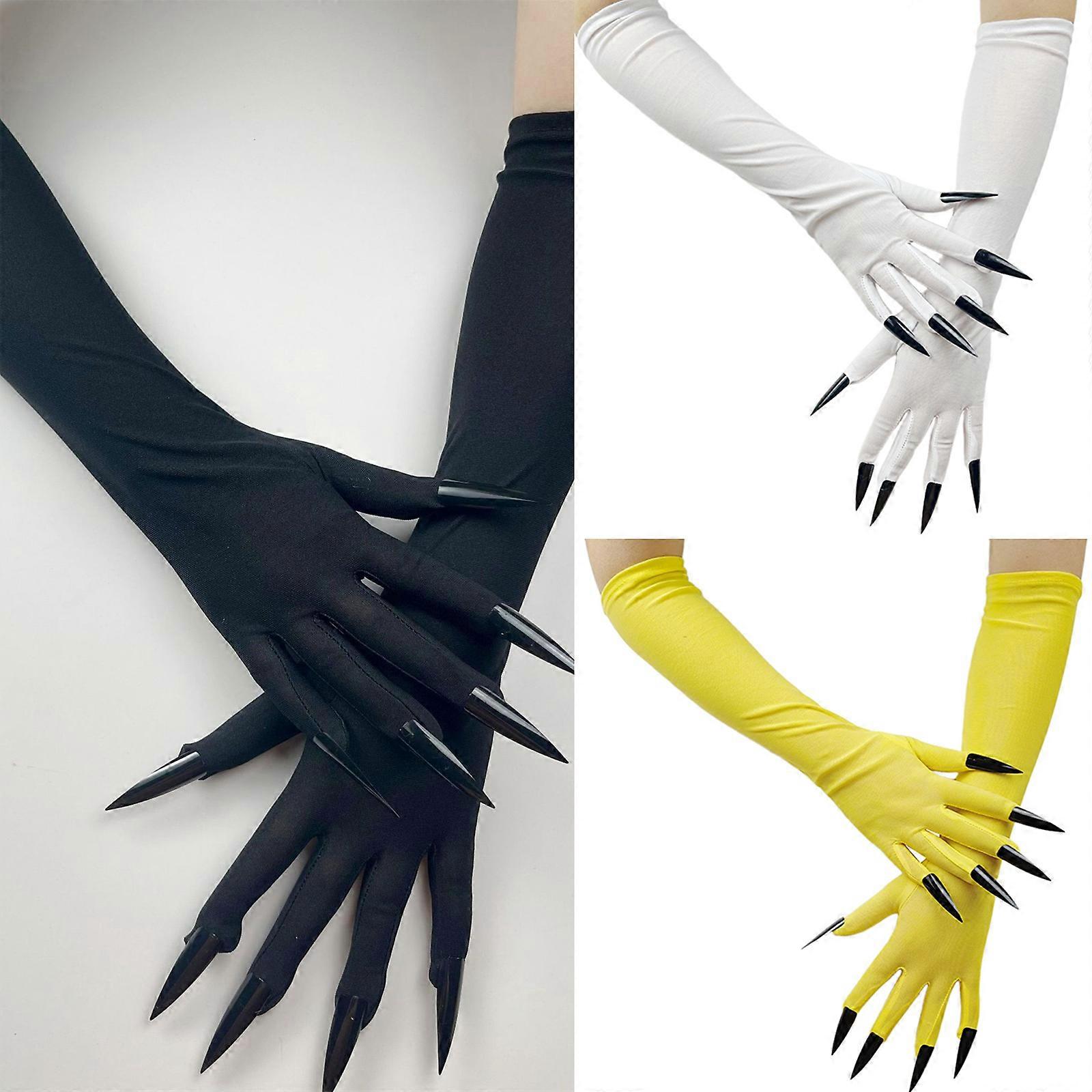 Garra De Uñas Uñas Postizas Flecha Garra Anillo Cosplay Nail Fingertip Party Halloween Prop Garra De Jamw Sencillez