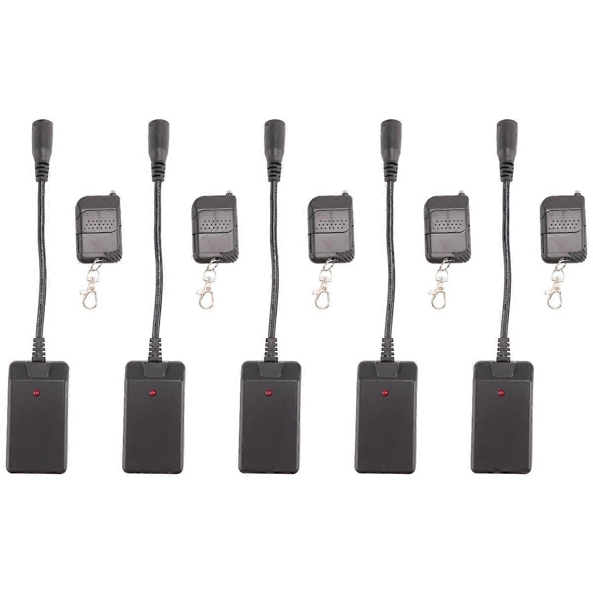 5 Pcs 3 Pins XLR Wireless RC Receiver for Smoke Fog Machine DJ Stage