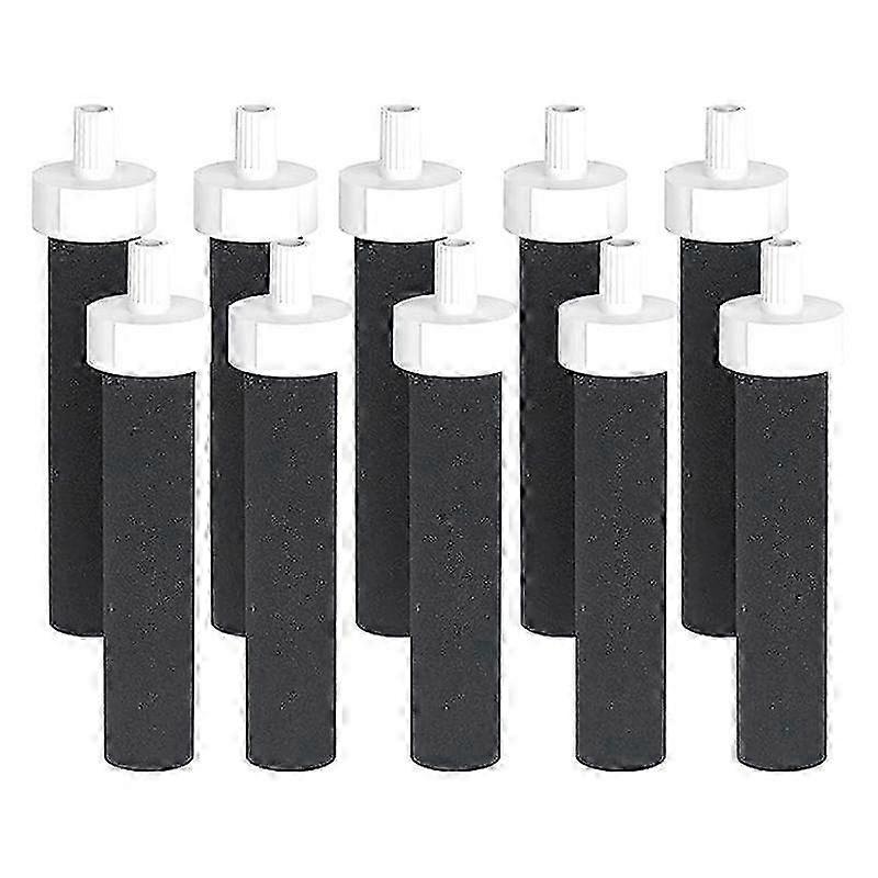 Replacement Activated Carbon Water Bottles Filters for BB06, Hard Edge, Sport Bottles Filters, 10 Count Edition