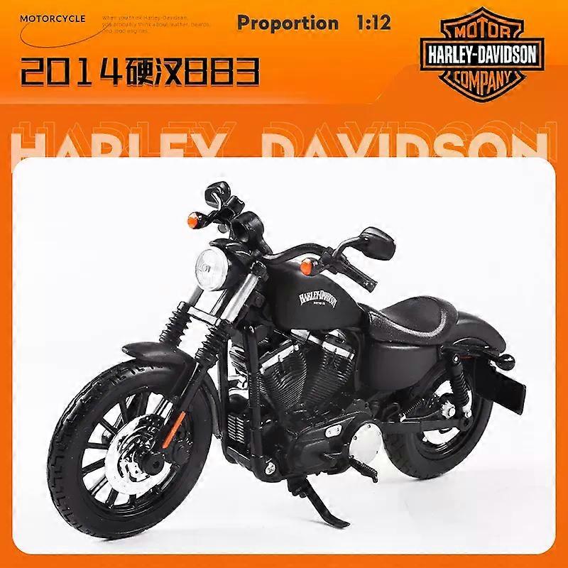 -Davidson  Series Classic Simulation Alloy Motorcycle Model Toy Car Collecting