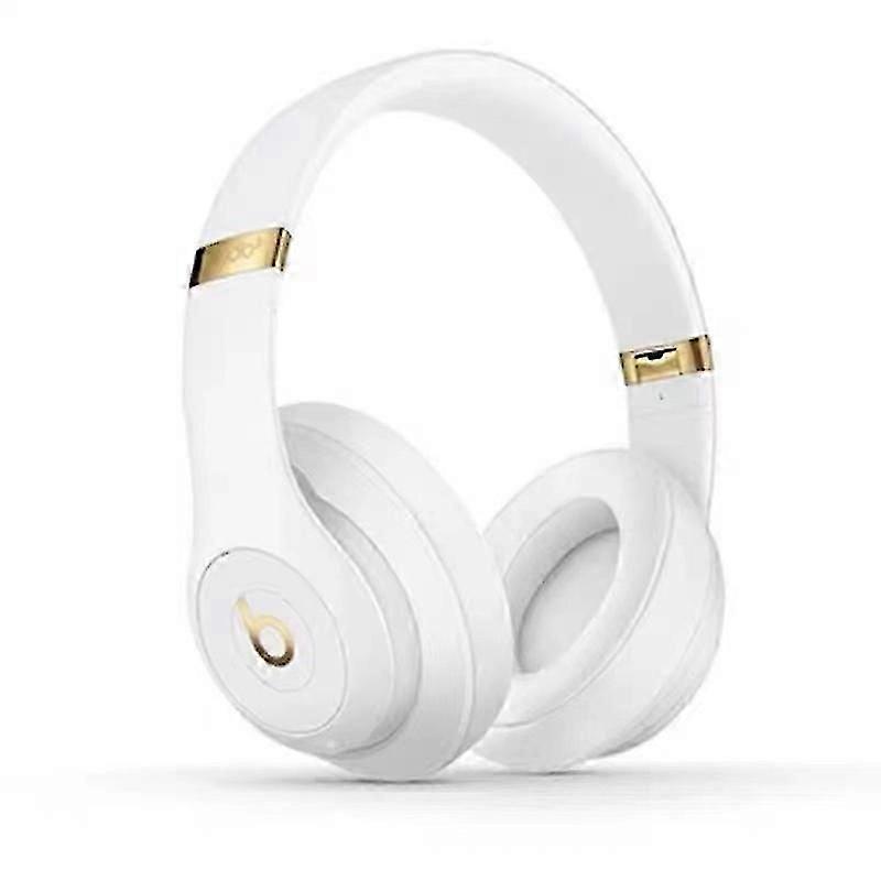 Wireless Bluetooth Noise Canceling Headphones-Personalized Spatial Audio (White)