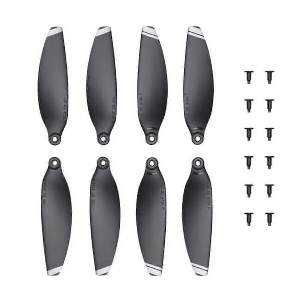 2 Pair Propellers Noise Reduction Propellers with Screws Repairment