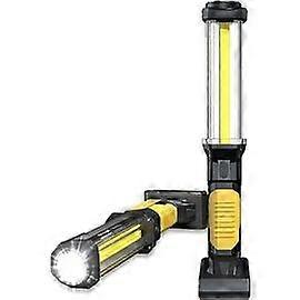 Rechargeable Led Portable Work Light 1500 Lumens Cob Portable Mechanic Lamp with Magnetic Base and Hook for Repair 1 Piece