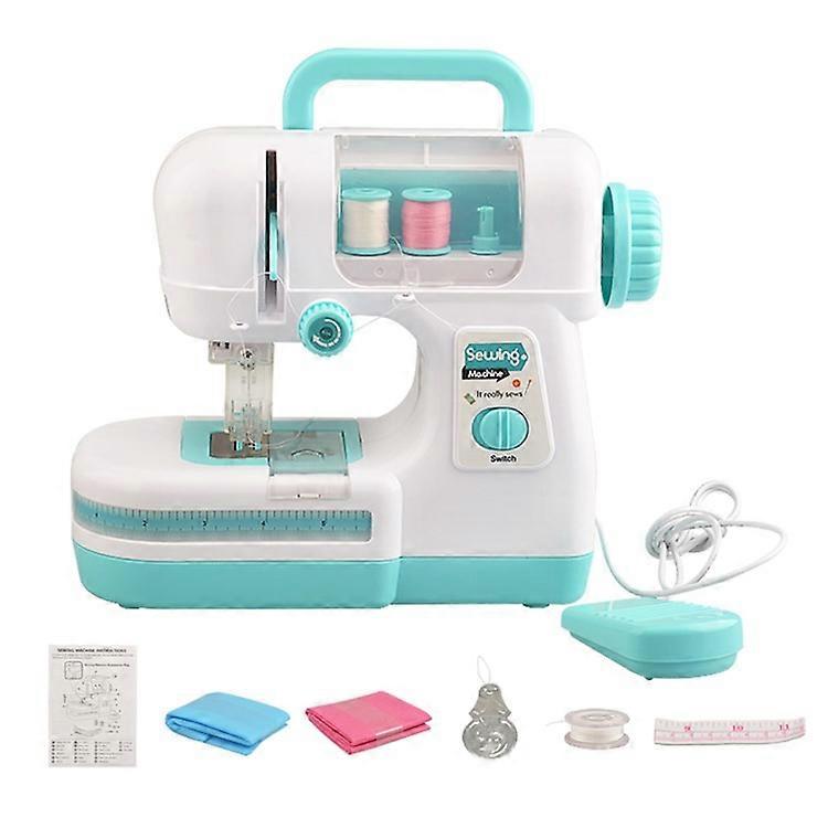 863 Mini Kid's Sewing Machine Educational Interesting Toy Portable Electric DIY Sewing Machine Small Multi-function Mending Machin