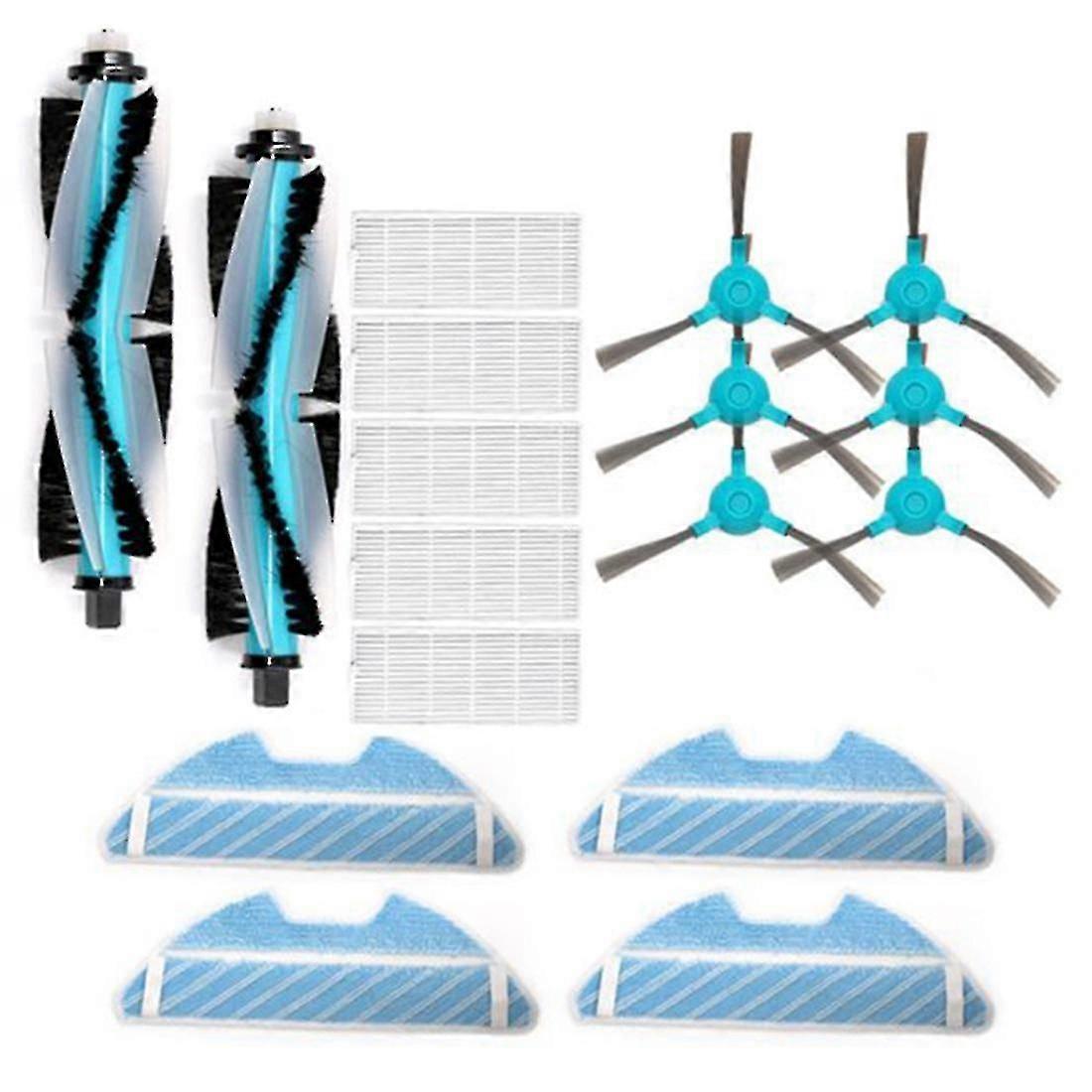 1set Replacement For Conga 1290 Hepa Filter Mop Rag Cloth Main Roller