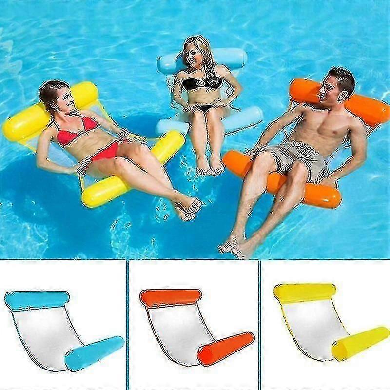 Inflatable Floating Water Hammock Reclinerblue