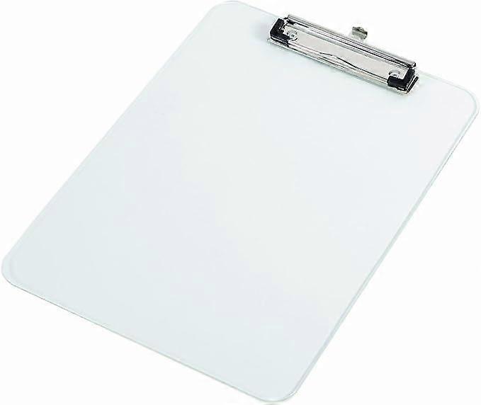 حافظة بلاستيكية مع مشبك ، مناسبة ل DIN A4 (22.5 × 31.5 سم) ، شفافة