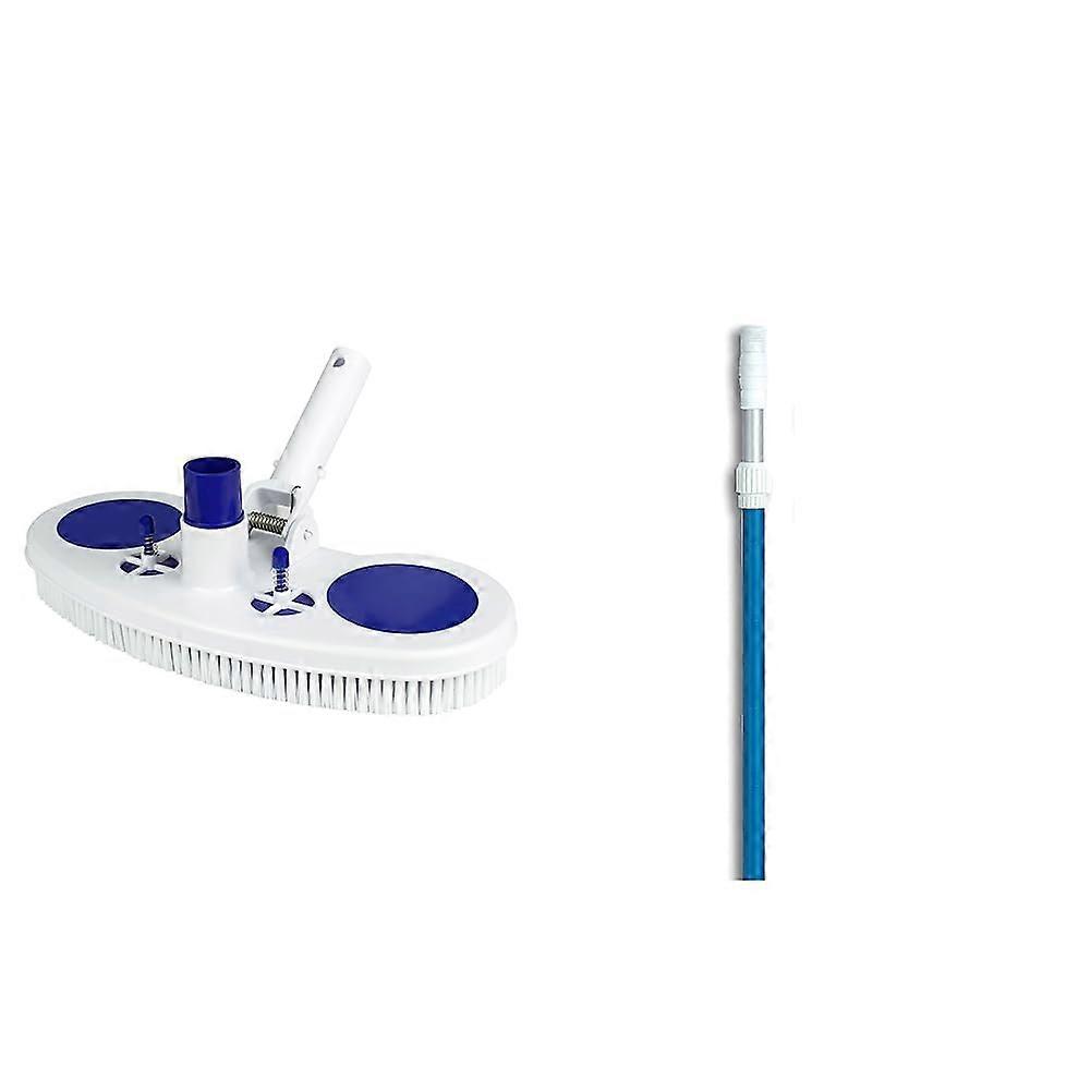 AIR ACCEPTANCE VALF WEIGHT VINIL VINIL SURFACE POOL AND AND HYDROTOOLS 8351 2 PIECE telescopic pole