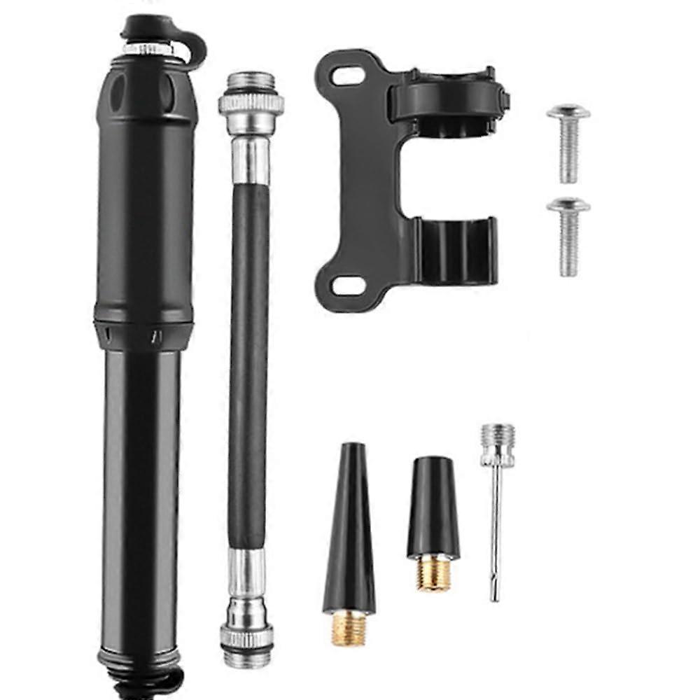 High-Pressure Bicycle Pumps for E-Bikes, Motorcycles, and Mountain Bikes - Durable, Portable, and Adjustable Nozzle