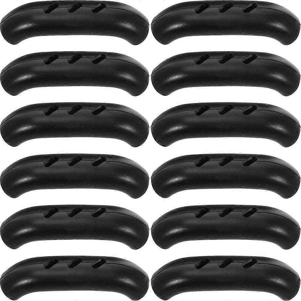 12pcs Kitchen Use Anti-scald Hot Pot Handle Cover Practical Heat-insulated Handle Protector