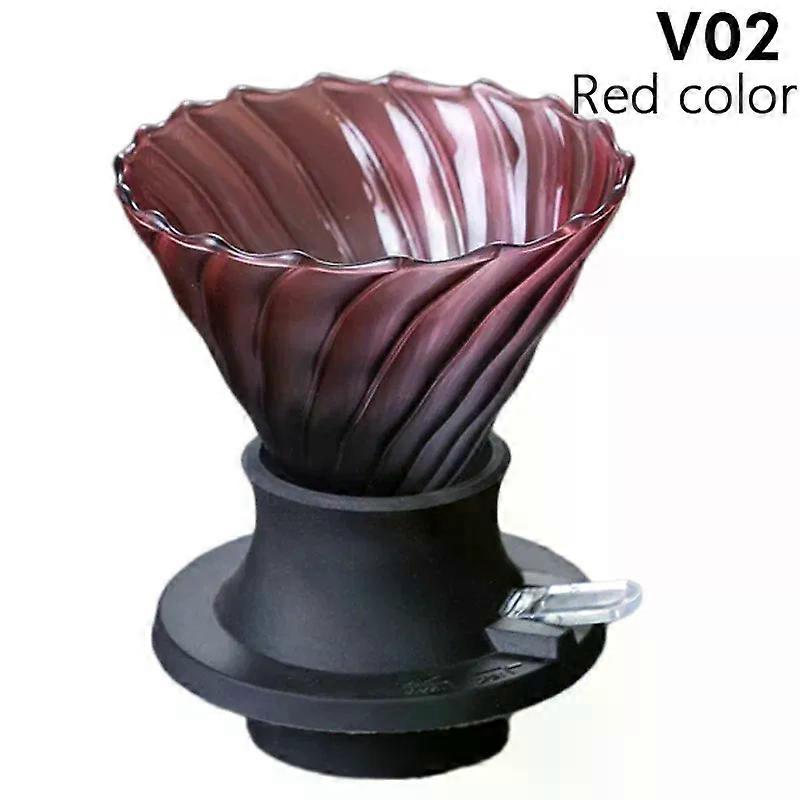 Immersion Coffee Dripper Glass Coffee Dripper Switch Hand Brewing Coffee Maker Filters compatible for Home/Commercial Coffee Accessories