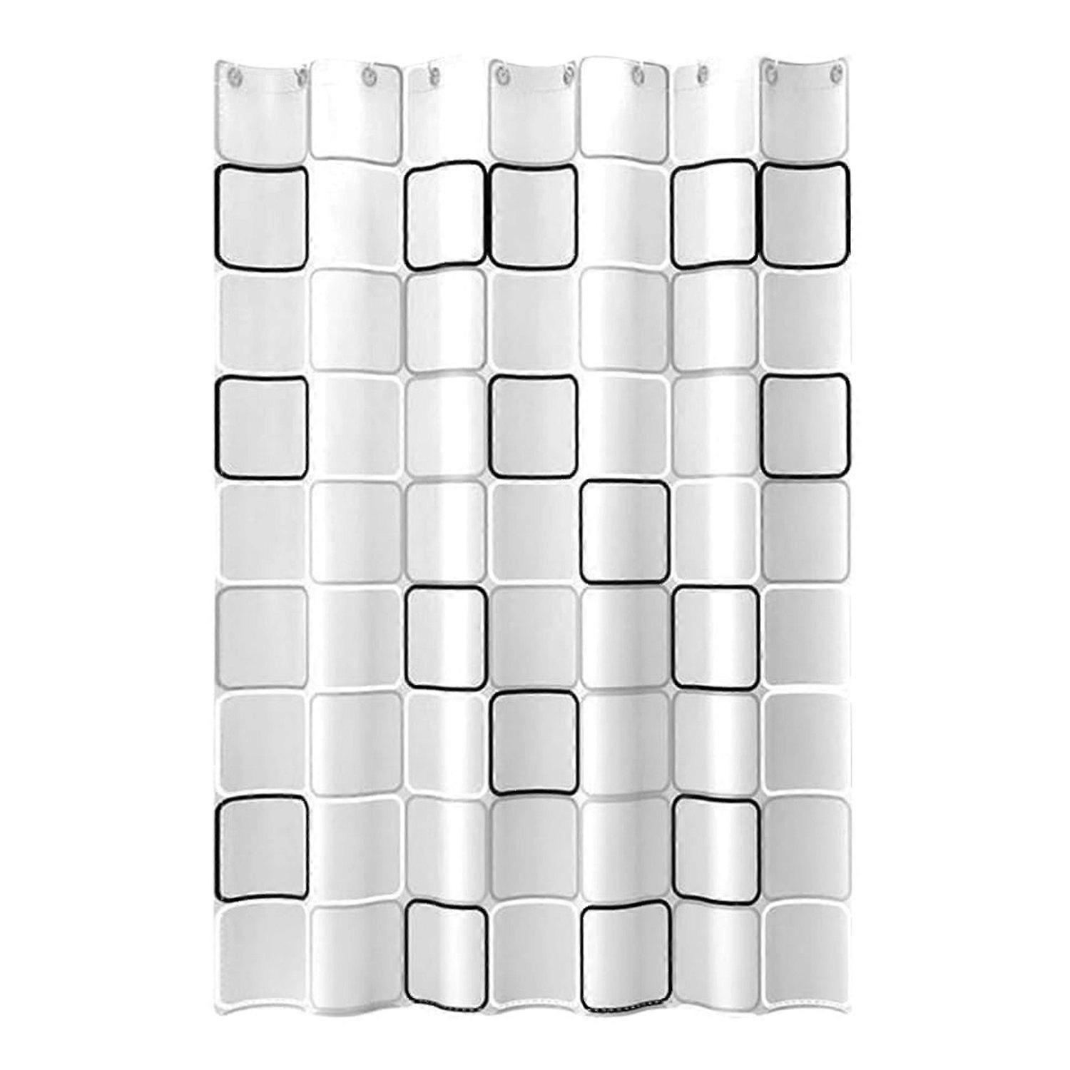 Shower Screen Anti-Mold Waterproof Washable Durable Easy-Clean Bathroom Solution