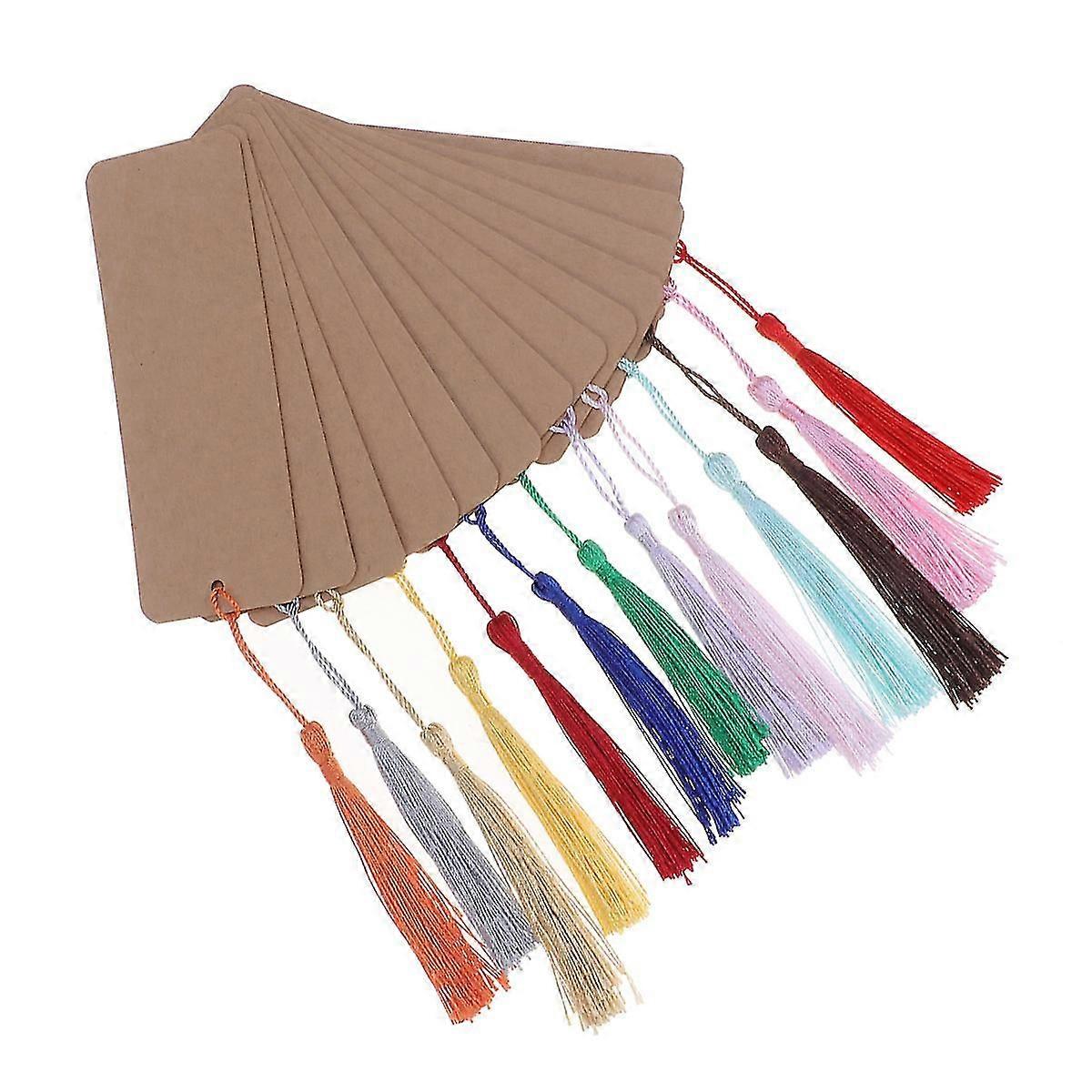 30pcs Paper Blank Bookmarks Unpainted Diy Bookmark Hand Painted Blank Bookmarks