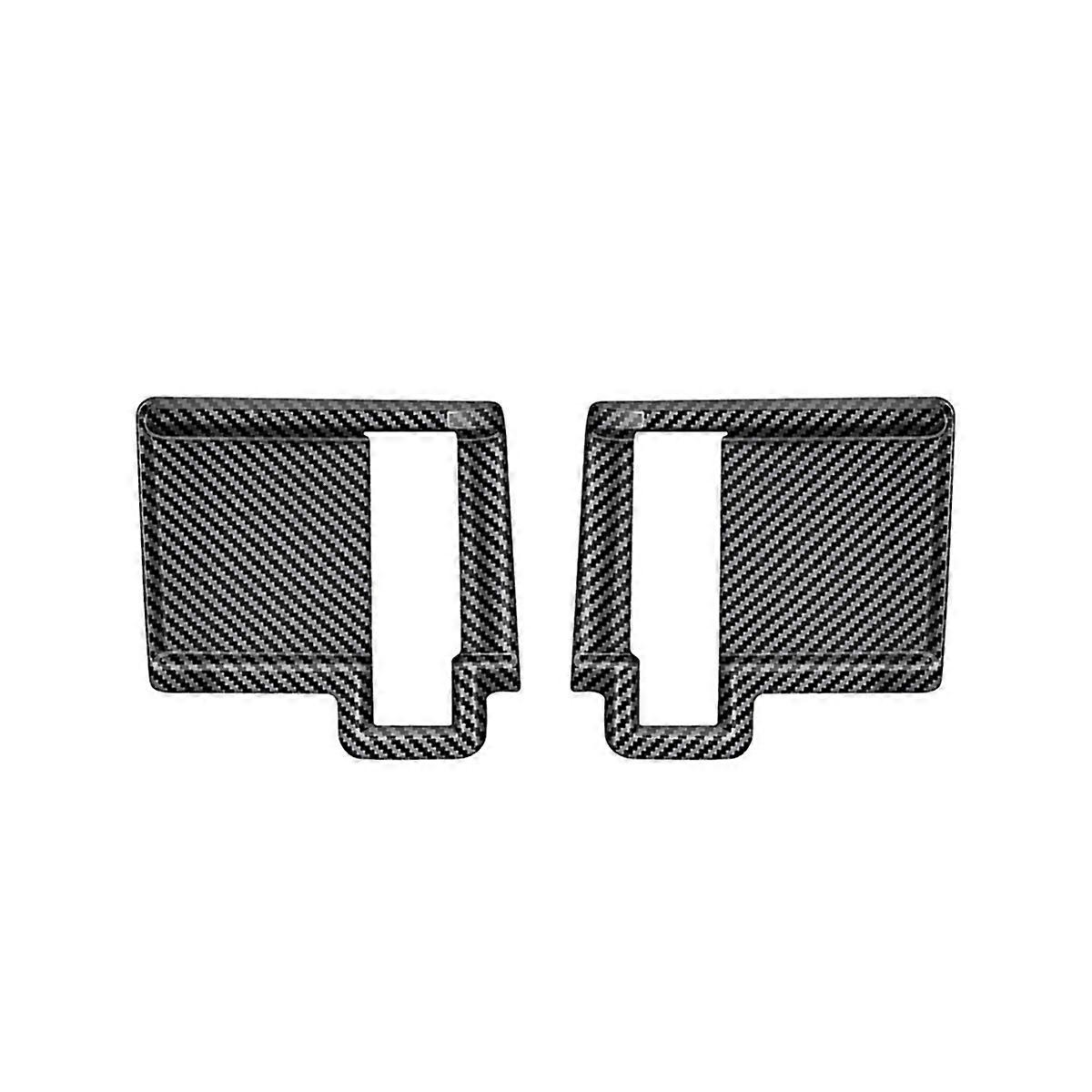 Car Middle Door Handle Frame Trim Sticker Inner Handle Decorative Strip for ROOMY 2022 Carbon Fiber