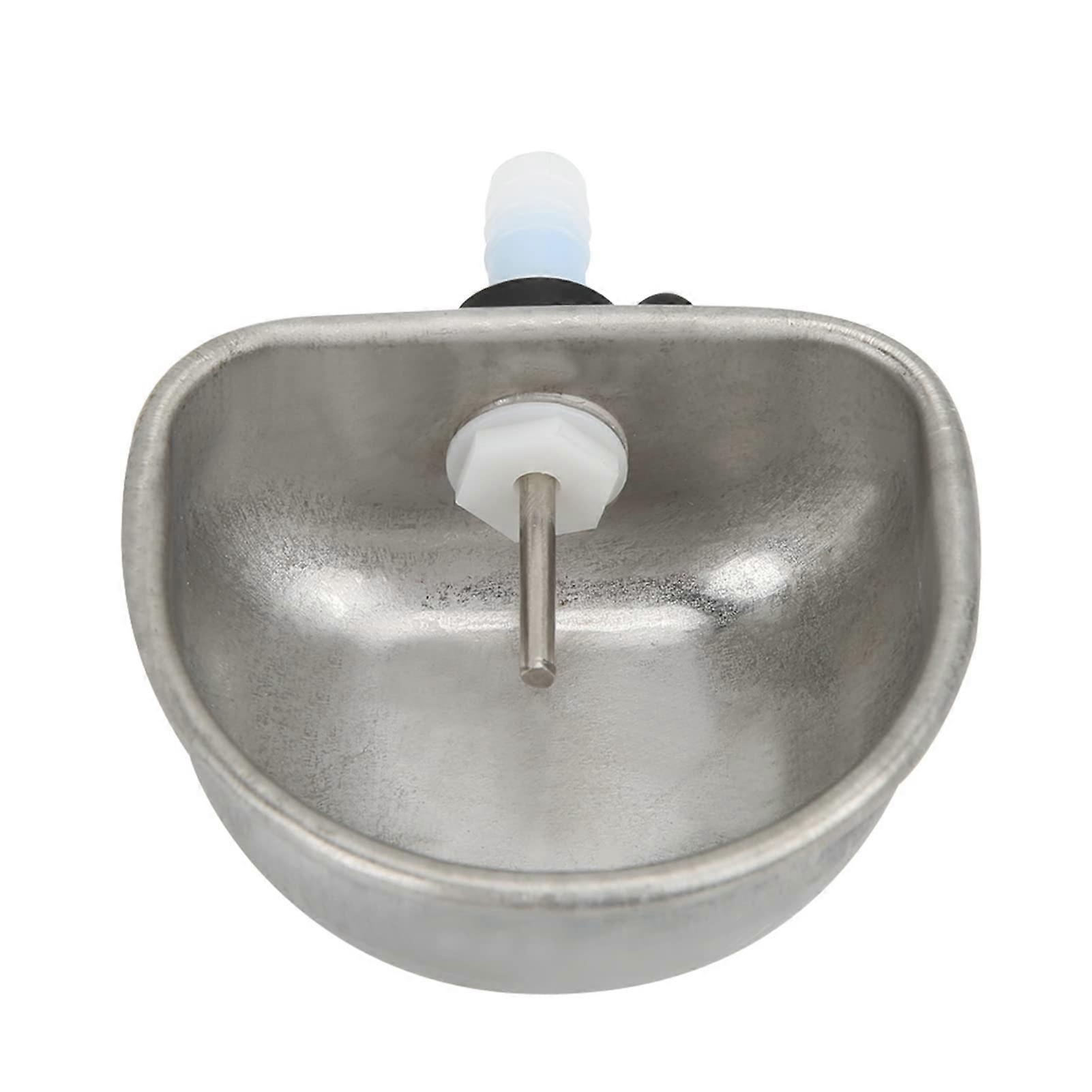 10pcs stainless steel rabbit feeding bowl, Automatic Water Cups Drinker squirrels for chinchilla hamster ferrets, Rational design, Easy to use