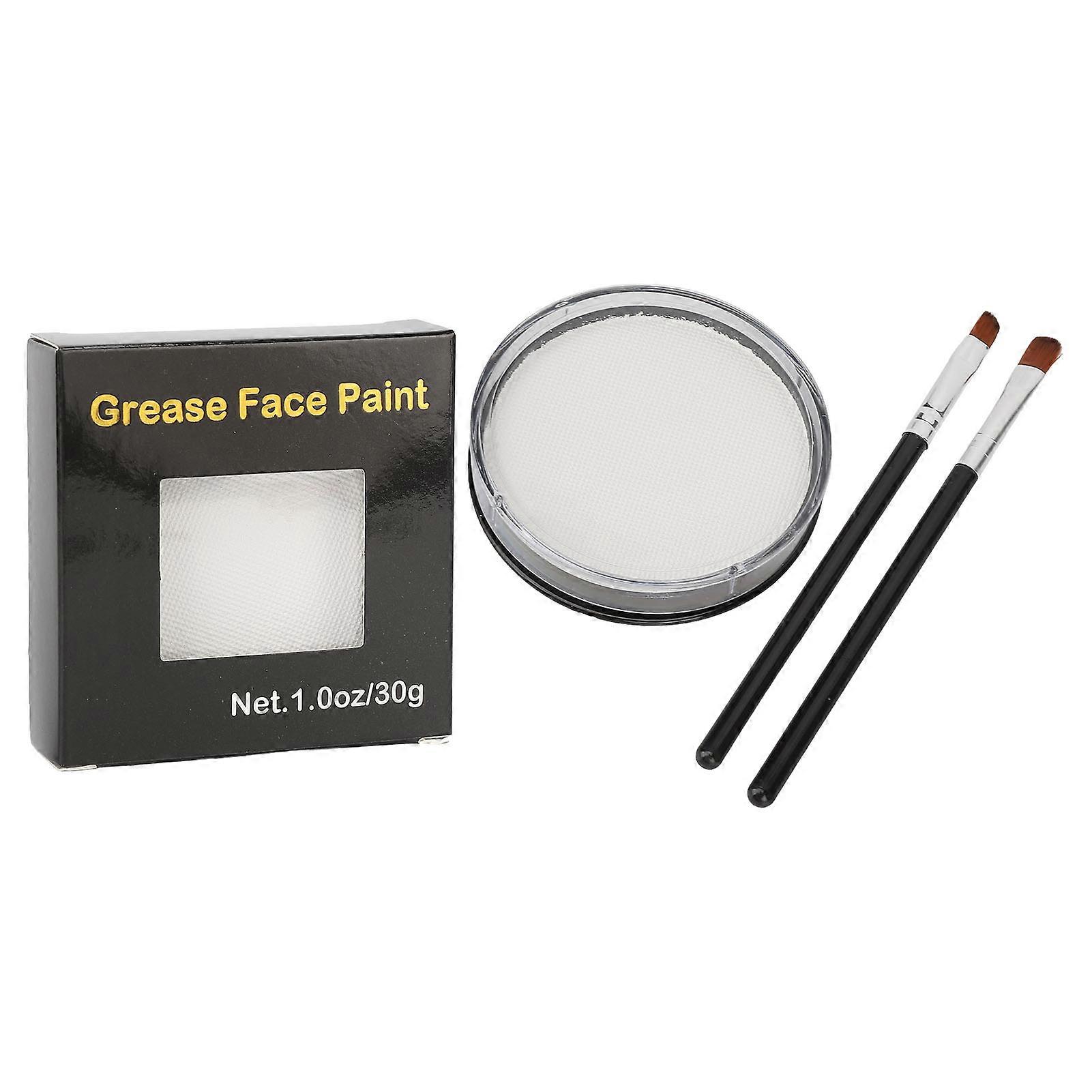 Brow Paste Semi Permanent Safe Microblading Eyebrow Mapping Paste with 2 Brushes for Beauty Salon