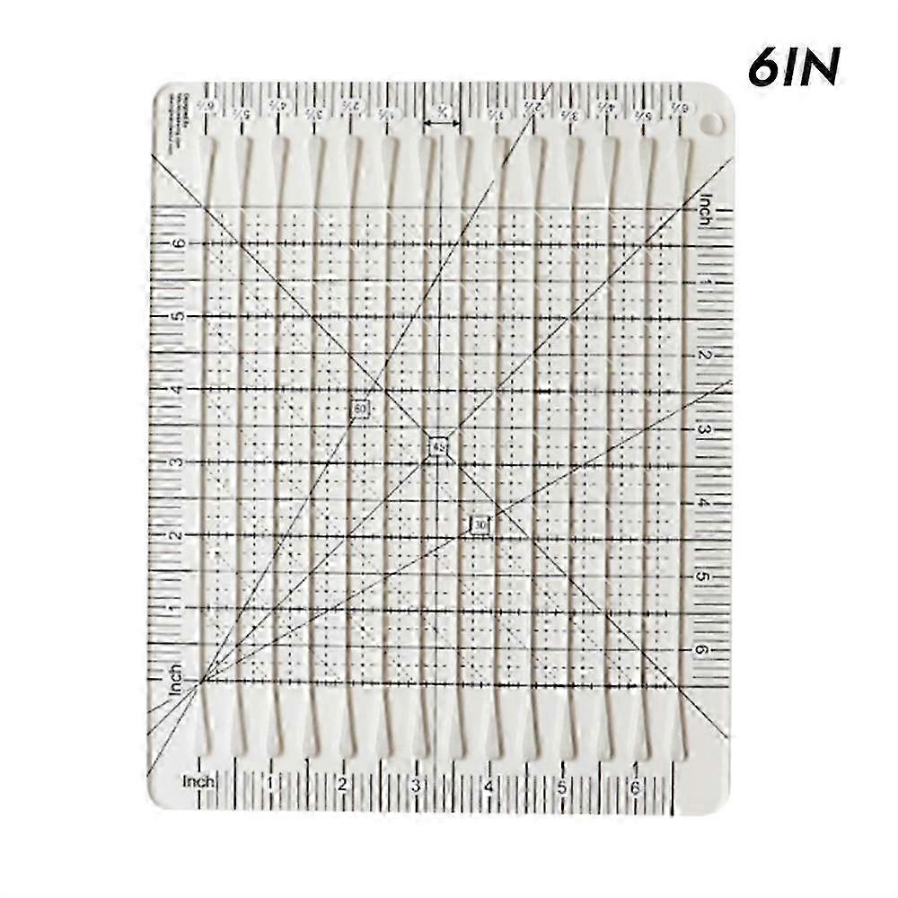 Quilt Cutting Ruler Acrylic DIY Crafts Patchwork Sewing Template 6/12inch