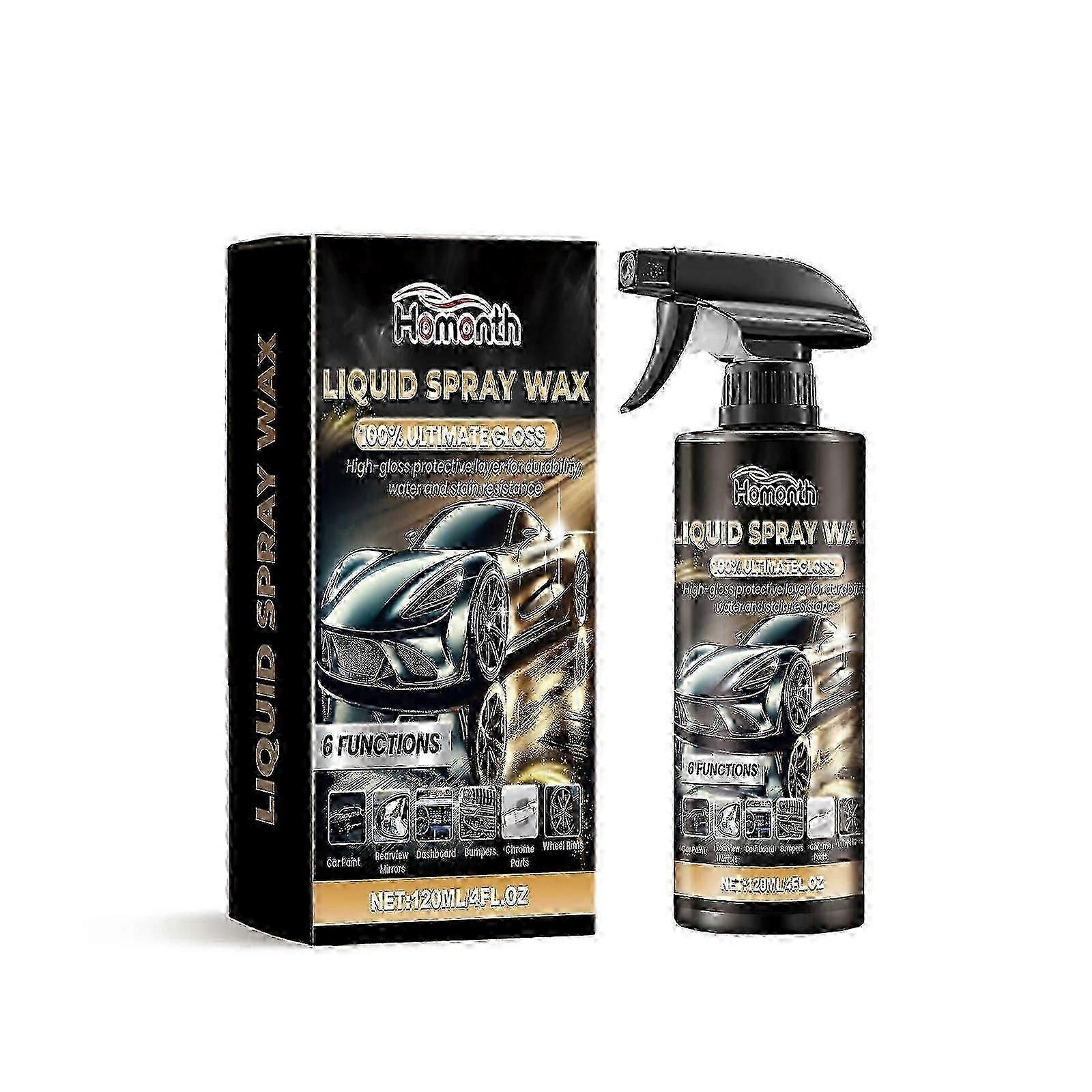 Auto Coating Protective Spray, Anti-Scratch, High Gloss, Car Paint Maintenance, 120ml