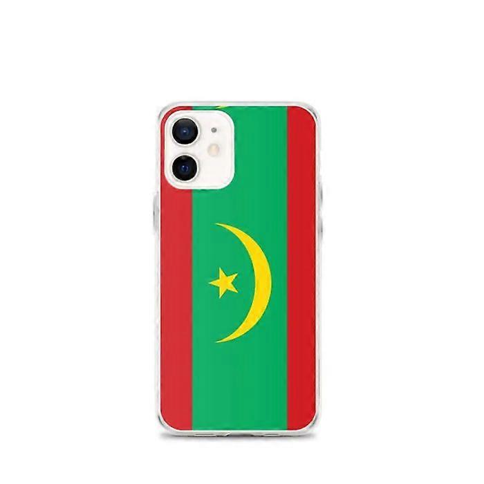 Official Mauritania Flag Phone Case - iPhone 12 mini